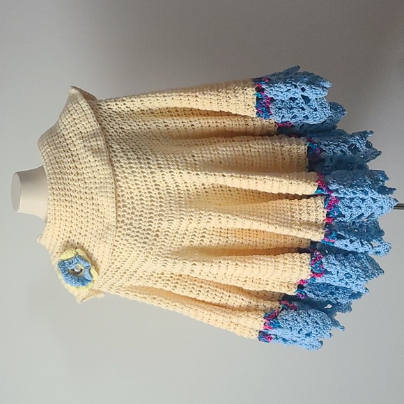 Handmade Crochet Poncho 🧶 - Picture 1 of 10